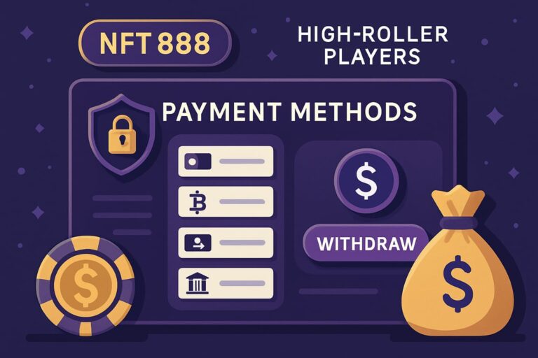 NFT 888 Payment Methods Review: Navigating Withdrawals and More for High Rollers
